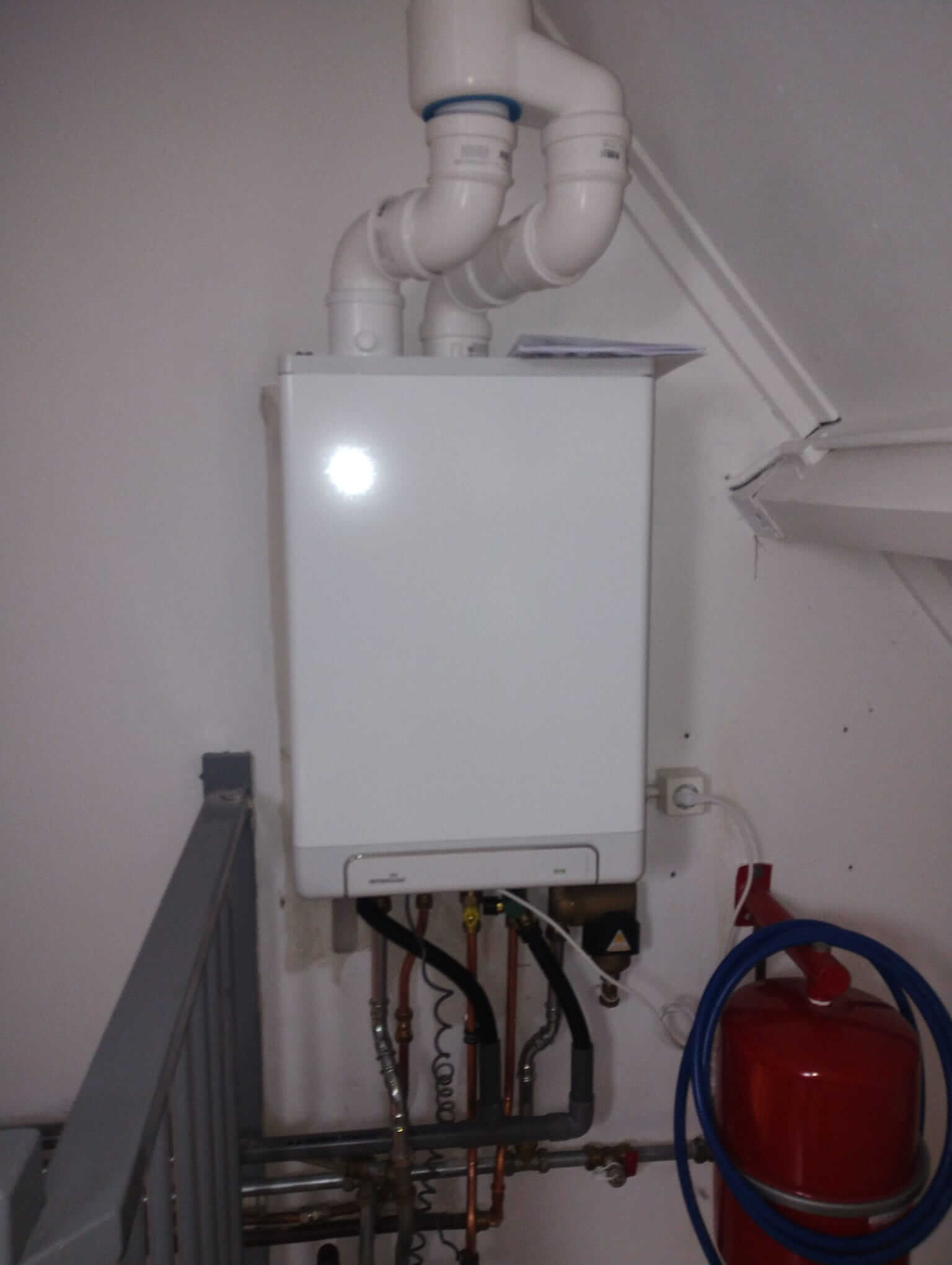 Nieuwe CV ketel geplaatst